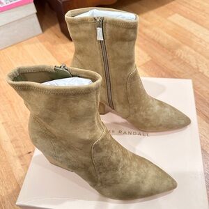 Loeffler Randall Isla Suede boots size 7